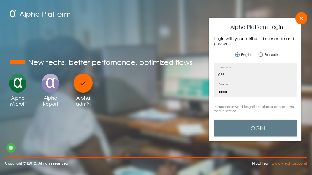 Alpha Admin